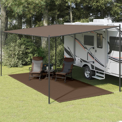Tent Carpet 250x500 cm Brown