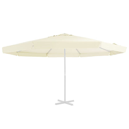 Replacement Fabric for Outdoor Parasol Sand 500 cm