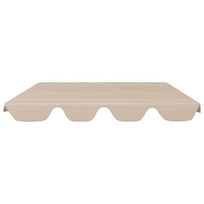 Replacement Canopy for Garden Swing Beige 150/130x105/70 cm