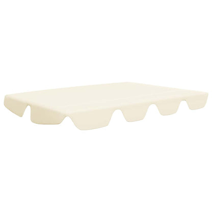 Replacement Canopy for Garden Swing Cream 150/130x105/70 cm