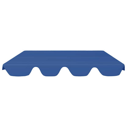 Replacement Canopy for Garden Swing Blue 150/130x105/70 cm