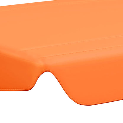 Replacement Canopy for Garden Swing Orange 150/130x105/70 cm