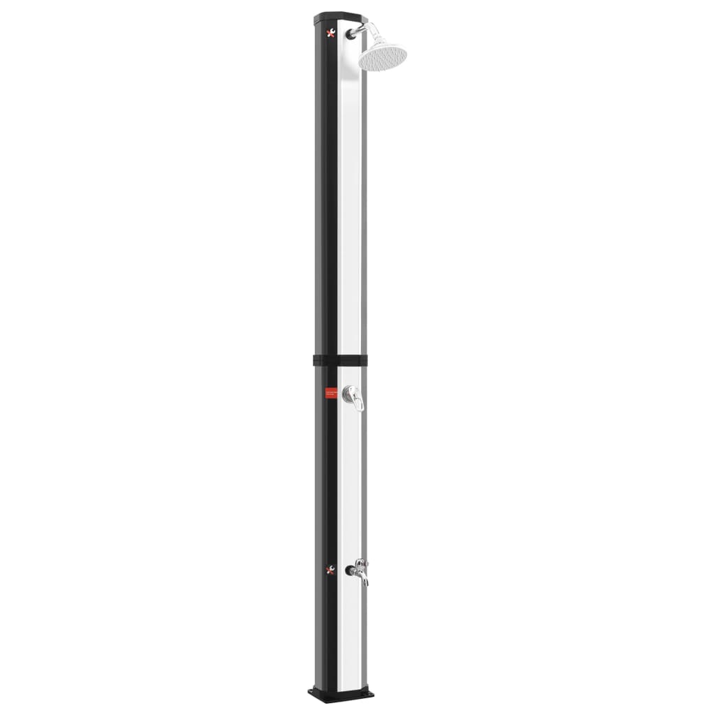 Outdoor Solar Shower with Shower Head and Faucet 35 L