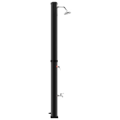 Outdoor Solar Shower with Shower Head and Faucet 35 L