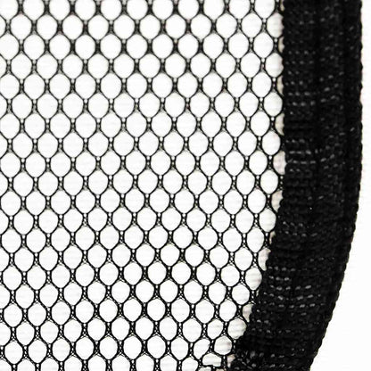 Foldable Dog Playpen with Carrying Bag Black 110x110x58 cm