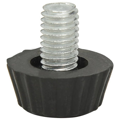 Adjustable Furniture Feet M8 18 pcs Black