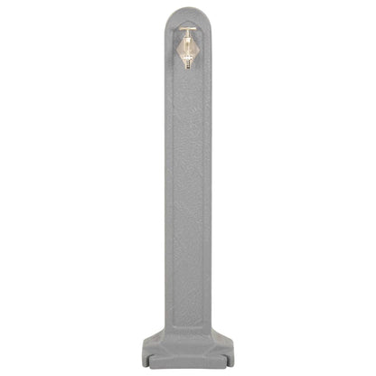 Garden Tanker with Faucet Light Grey Stone Look