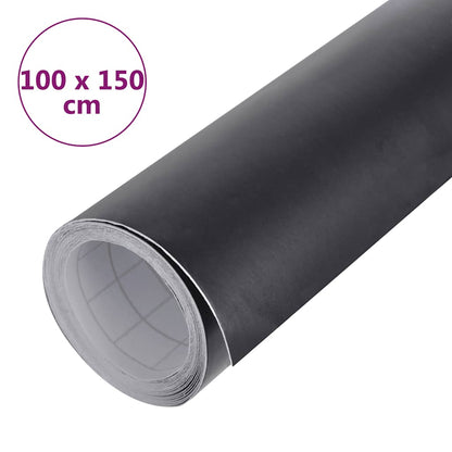 Car Film Matt Black 100x150 cm