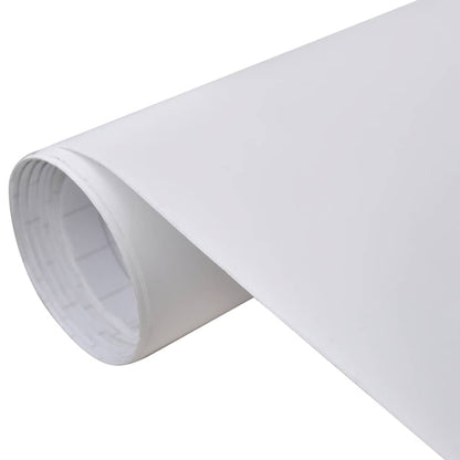 Car Films 2 pcs Matt White 100x150 cm+50x150 cm