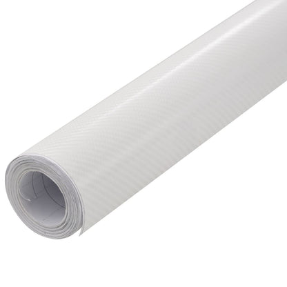 Car Films 2 pcs 4D White 100x150 cm+50x150 cm