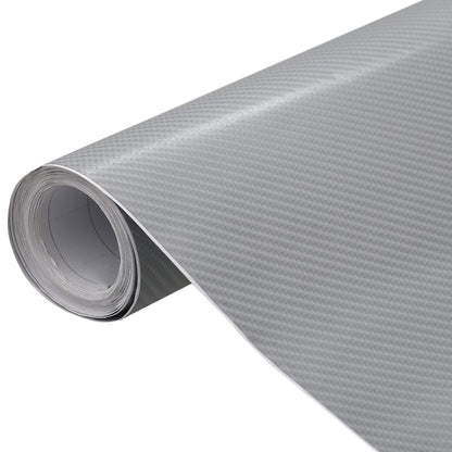 Car Films 2 pcs 4D Silver 100x150 cm