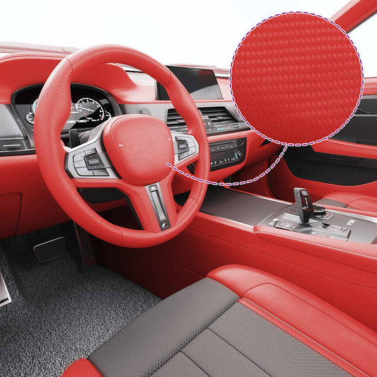 Car Film 4D Red 100x150 cm