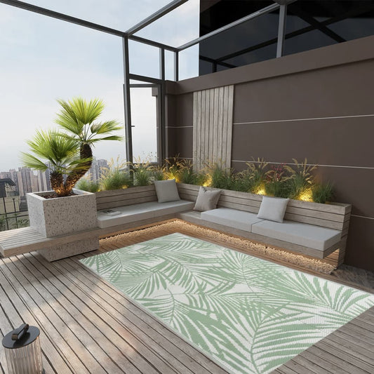 Outdoor Rug ARAKIL Green 160x230 cm PP