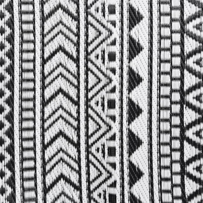 Outdoor Rug ARAKIL Black 80x150 cm PP