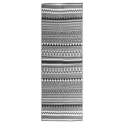 Outdoor Rug ARAKIL Black 80x250 cm PP
