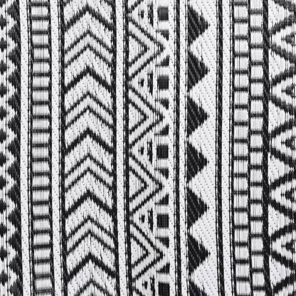 Outdoor Rug ARAKIL Black 160x230 cm PP