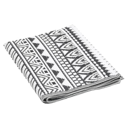 Outdoor Rug ARAKIL Black 190x290 cm PP