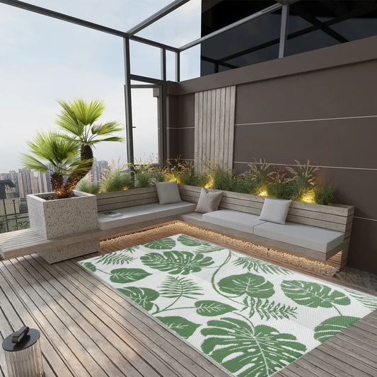 Outdoor Rug ARAKIL Green 120x180 cm PP