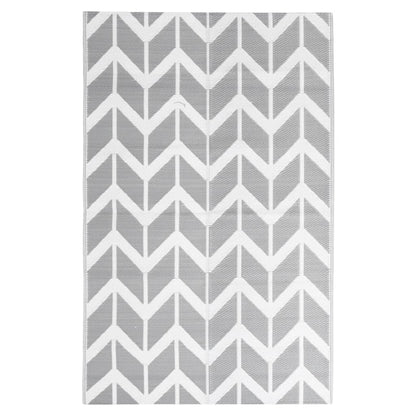 Outdoor Rug ARAKIL Grey 120x180 cm PP