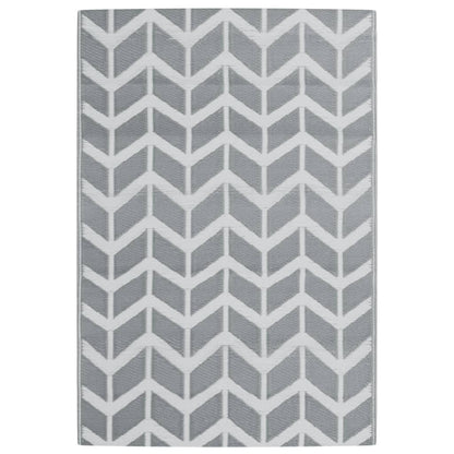 Outdoor Carpet ARAKIL Grey 140x200 cm PP