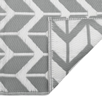 Outdoor Carpet ARAKIL Grey 140x200 cm PP