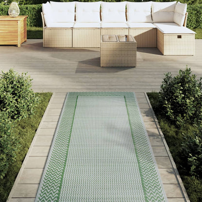 Outdoor Carpet ARAKIL Green 80x250 cm PP