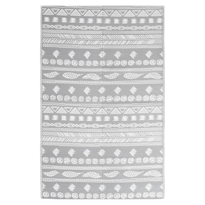 Outdoor Rug Grey 120x180 cm PP