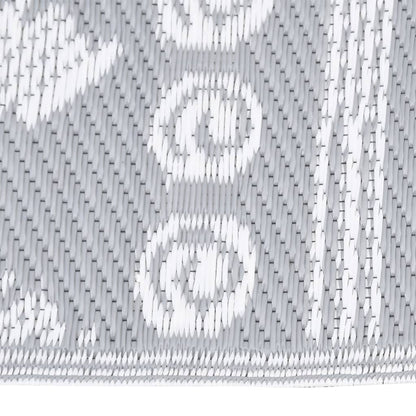Outdoor Rug ARAKIL Grey 160x230 cm PP