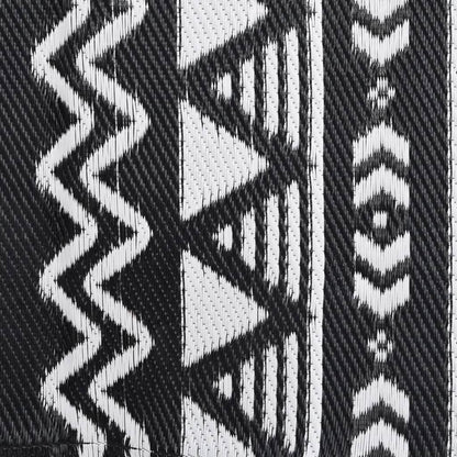 Outdoor Rug ARAKIL Black 80x150 cm PP