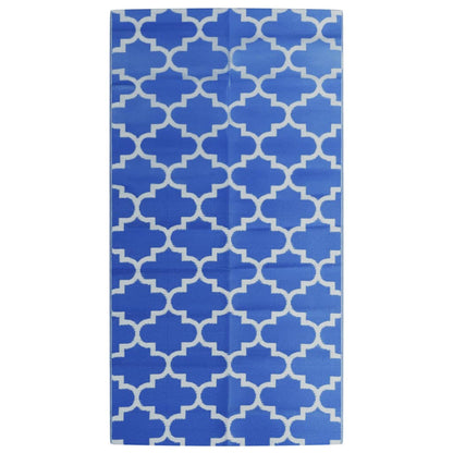 Outdoor Carpet ARAKIL Blue 80x150 cm PP