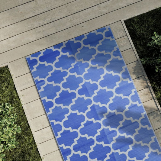 Outdoor Carpet ARAKIL Blue 80x150 cm PP