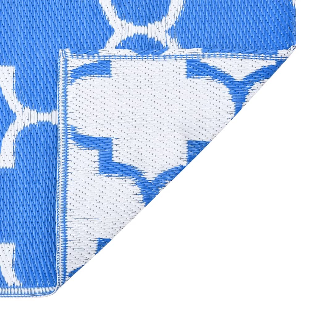 Outdoor Rug ARAKIL Blue 120x180 cm PP