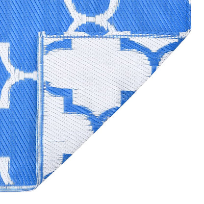 Outdoor Rug ARAKIL Blue 120x180 cm PP