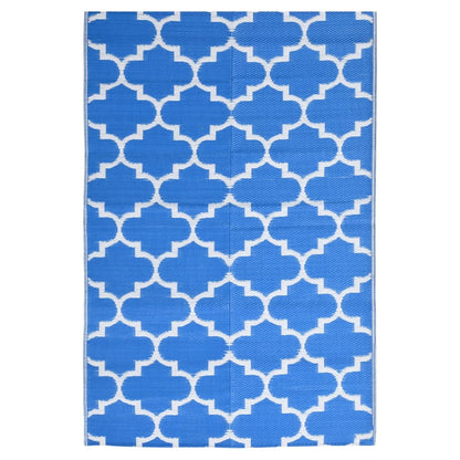 Outdoor Rug ARAKIL Blue 160x230 cm PP