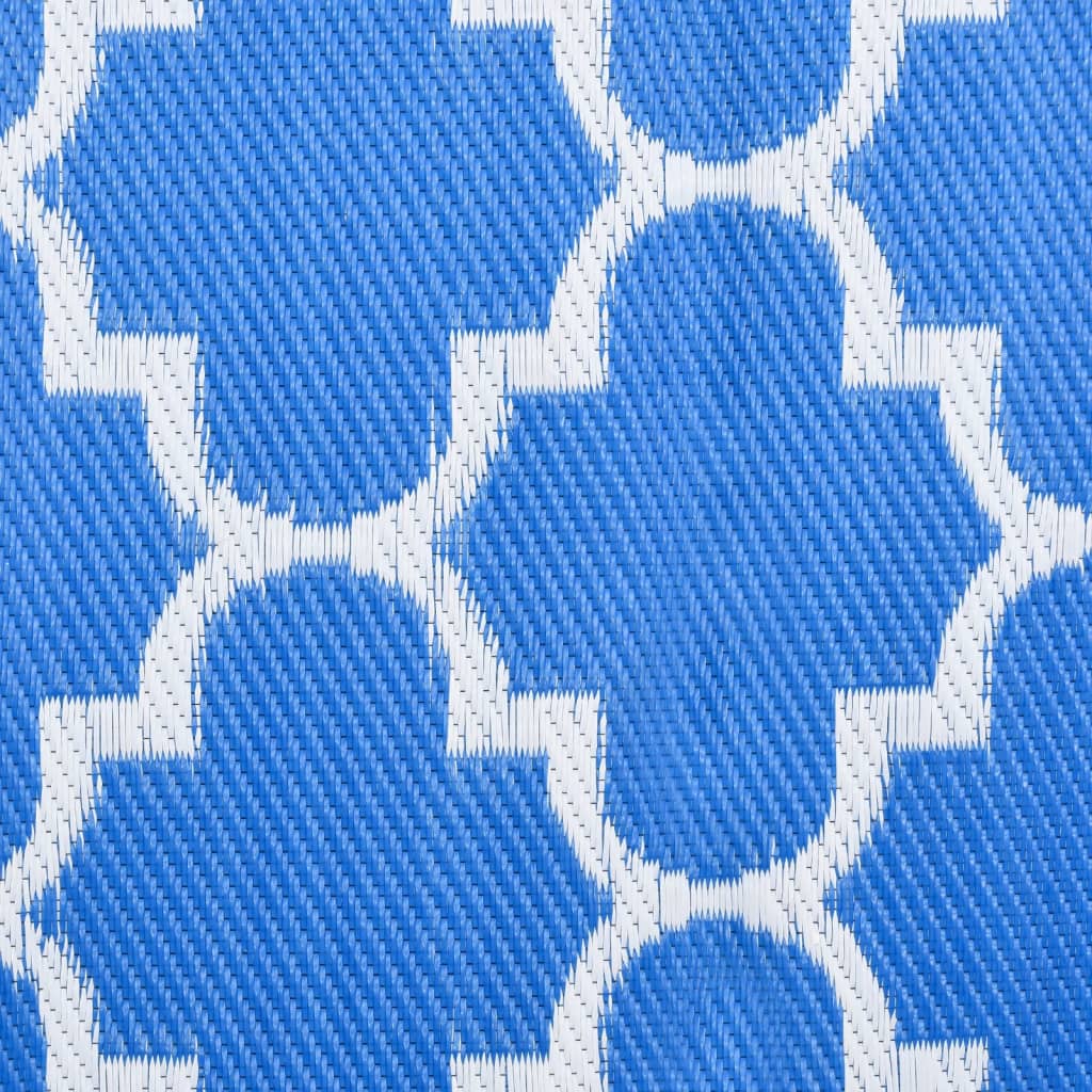 Outdoor Rug ARAKIL Blue 160x230 cm PP