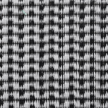 Outdoor Rug ARAKIL Black 140x200 cm PP