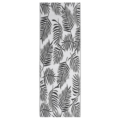 Outdoor Rug ARAKIL Black 80x250 cm PP