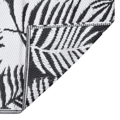 Outdoor Rug ARAKIL Black 80x250 cm PP