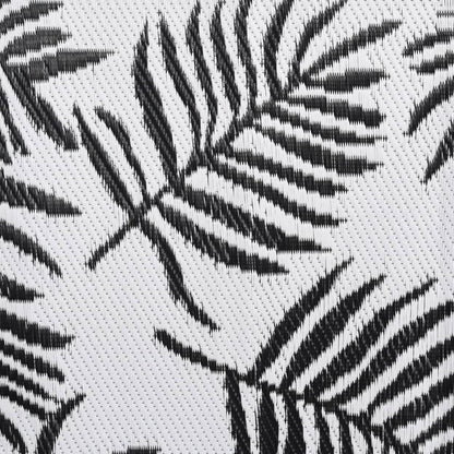 Outdoor Rug ARAKIL Black 80x250 cm PP