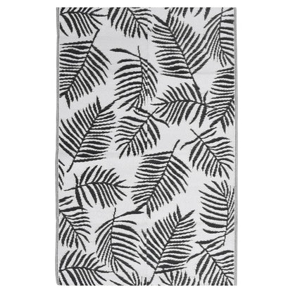 Outdoor Rug ARAKIL Black 140x200 cm PP