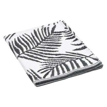 Outdoor Rug ARAKIL Black 140x200 cm PP