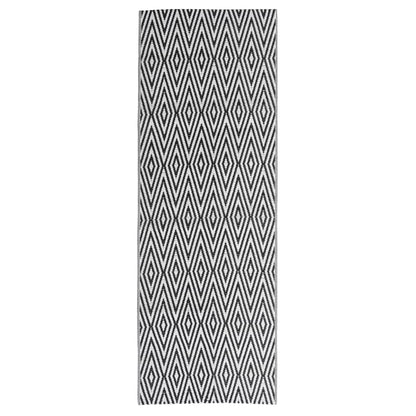 Outdoor Rug ARAKIL Black 80x250 cm PP