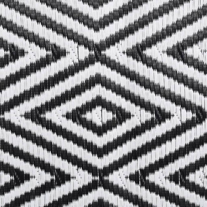 Outdoor Rug ARAKIL Black 80x250 cm PP