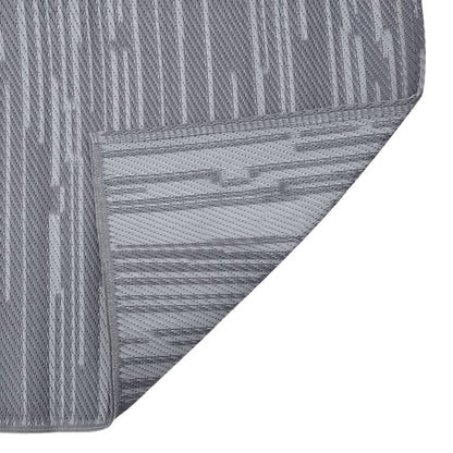Outdoor Rug ARAKIL Anthracite 140x200 cm PP