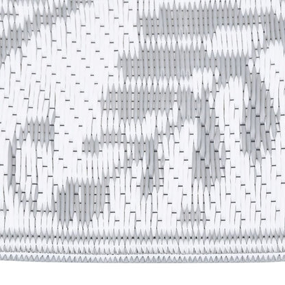 Outdoor Rug ARAKIL Light grey 140x200 cm PP