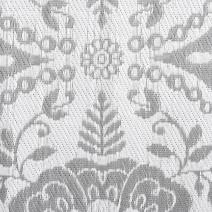 Outdoor Rug ARAKIL Light grey 140x200 cm PP