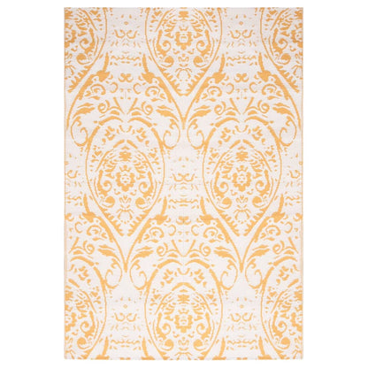 Outdoor Rug ARAKIL Yellow 140x200 cm PP