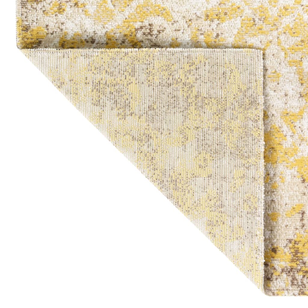 Outdoor Rug Flatweave 80x150 cm Yellow