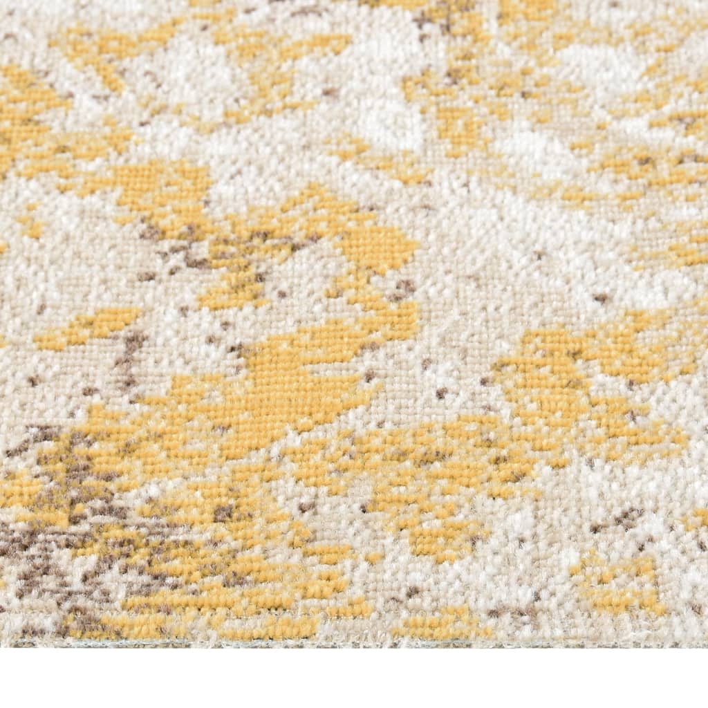 Outdoor Rug Flatweave 80x150 cm Yellow