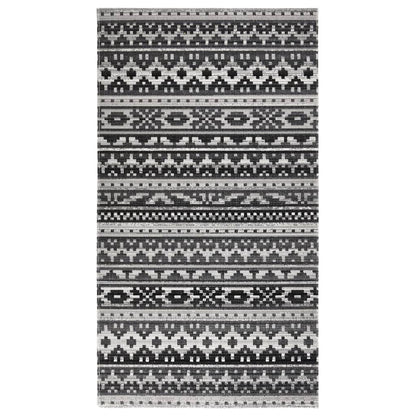 Outdoor Rug Flatweave 115x170 cm Dark Gery